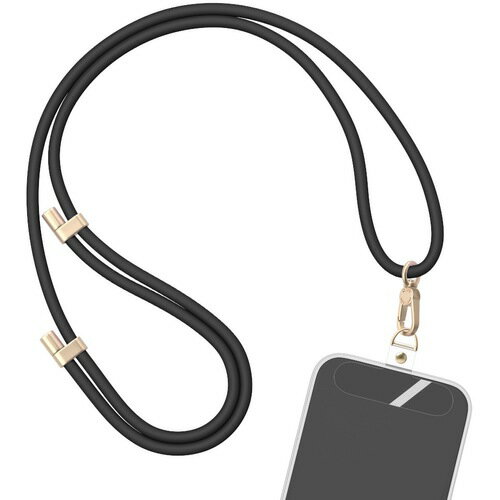 ������ƥå���Owltech�ˡ�MOTTERU�����ꥳ�󥷥��������ȥ�åס���ͳ��Ĺ��Ĵ���Ǥ��롡3way����5�����֥�å���MOT��STRAP01�ˡ������֡�MOT-STRAP01-BK��