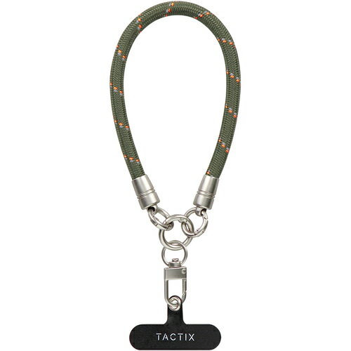 オウルテック（Owltech）　スマートフォン用　ハンドストラップ（9mm径）　TACTIX（タクトナイン）　【品番：OWL-HSTAC01W-KH】