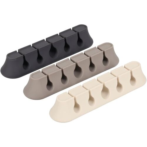 オウルテック（Owltech）　MOTTERU　sofumo　マグネットケーブルクリップ　スモーキーカラー　【品番：MOT-CBCLIP05-SK】