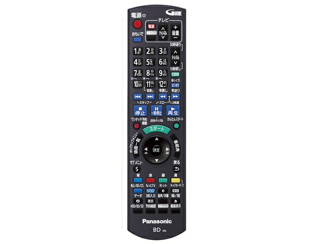中古-非常に良い】 Panasonic パナソニック 純正 BD DVDレコーダー用  