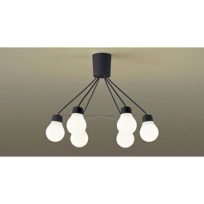 パナソニック　天井吊下型 LED（電球色） シャンデリア 拡散タイプ 引掛シーリング方式 LEDユニット交換型　【品番：LGB57628BCE1】