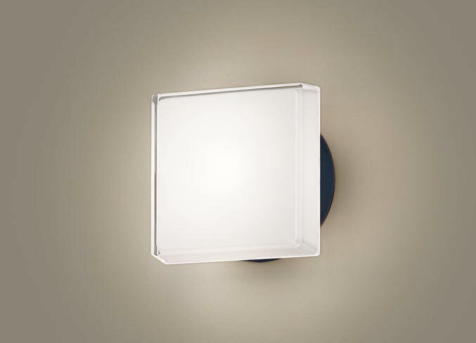 ●器具光束： 248 lm ●電圧： 100 V ●消費電力： 6.1 W ●消費効率： 40.6 lm/W ●デザイン分類： Stylish Modern ●アクリルカバー： 透明・内面白塗装 ●プラスチック本体： オフブラック ●天井直付型・壁直付型、拡散タイプ・密閉型 ●Ra83 ●40形電球1灯器具相当 ●密閉型 ●壁面・天井面取付専用 ●入力電流（100V時）： 0.12 A ●寸法： 幅:185 mm、高:185 mm、出しろ:106 mm ●質量： 0.7 kg ●光源： LED（電球色タイプ）、色温度:2700 K、光源寿命:40000時間（光束維持率70%） ●ランプトランス： LED内蔵、電源ユニット内蔵 ※調光操作不可 【メーカー名】パナソニック（株） 【メーカー品番】LGW80307KLE1