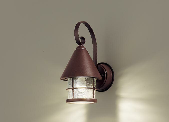 パナソニック　壁直付型 LED（電球色） ポーチライト 密閉型 LED電球交換型・防雨型　【品番：LGW85044AZ】