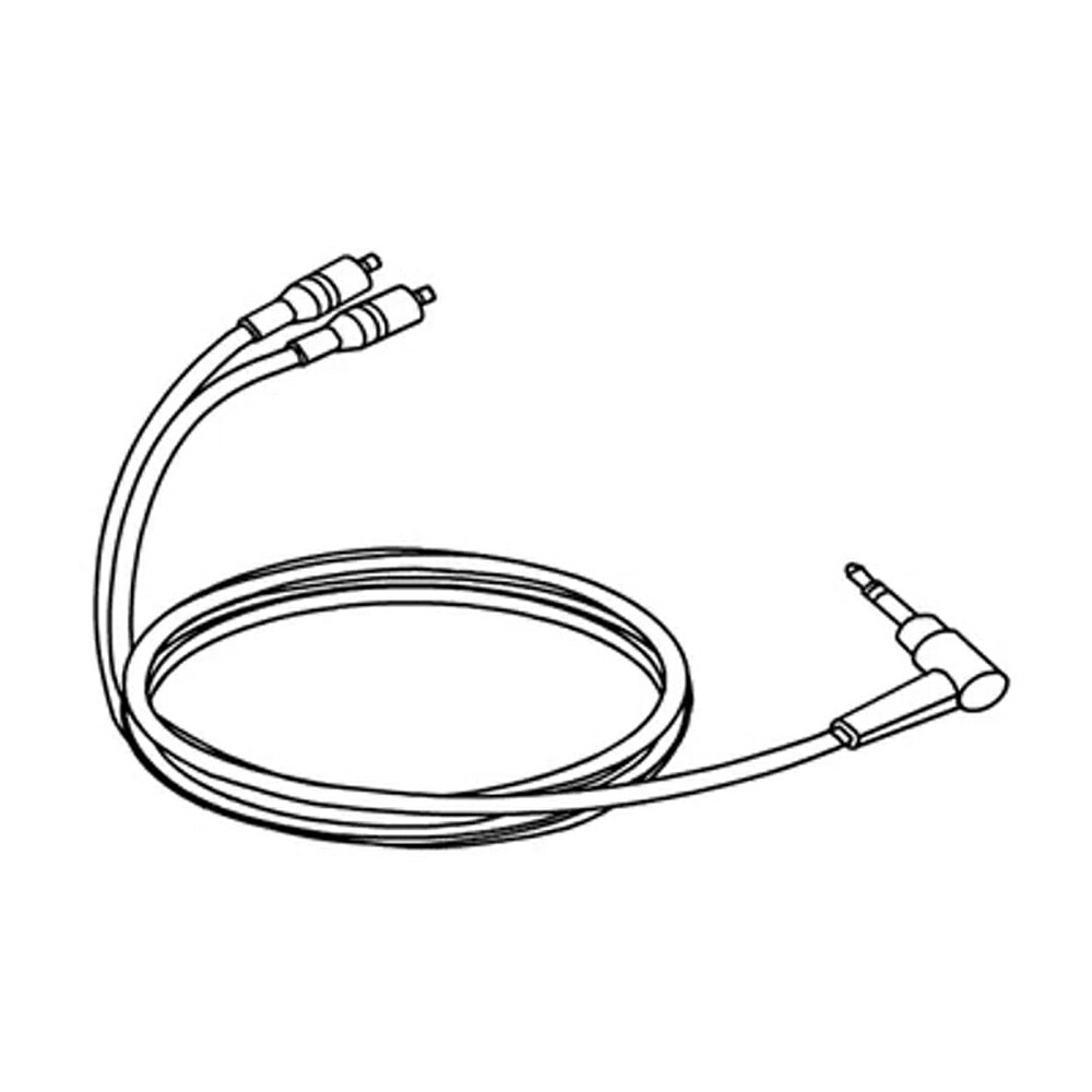 パナソニック　着脱コード（3.5mmステレオミニプラグL型）　【品番：PNJA1211Z】
