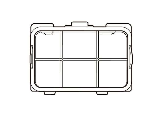【メール便対応】パナソニック　洗濯機 乾燥フィルター（奥）　【品番：AXW2208A19J0】