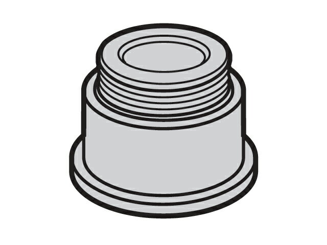 パナソニック　泡沫水栓用つぎて（内ねじ用）（水栓：M24・ピッチ1mm）　【品番：PRV-D8623G】◯