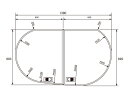 パナソニック 16タマゴL薄型断熱風呂フタ（L勝手用） 【品番：GKU74KF8T2LS】●