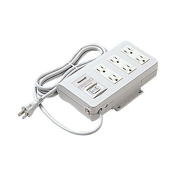 パナソニック　OA電源タップ（接地形）（2mコード付）　【品番：WCH44129】