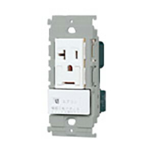 パナソニック　アドバンスシリーズ接地コンセント 「入・切」表示スイッチBエアコン用　マットホワイト　【品番：WTL1931719W】