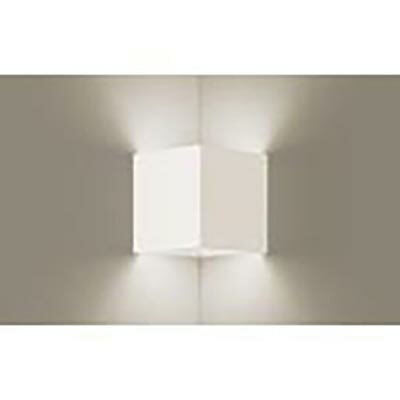 パナソニック　壁直付型 LED（温白色） 入隅コーナー用ブラケット 拡散タイプ LEDフラットランプ交換型 調光タイプ（ライコン別売）　【品番：XLGB81906CB1（LGB81006 + LLD2000V CB1）】