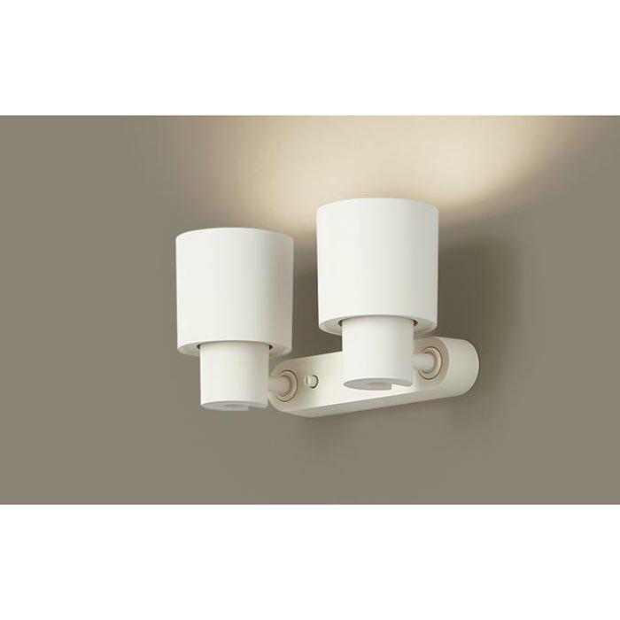 パナソニック　天井直付型 壁直付型 据置取付型 LED（温白色） スポットライト 美ルック プラスチックセードタイプ 拡散タイプ LEDフラットランプ交換型 調光タイプ（ライコン別売）　【品番：XAS3310VCE1（LGS9300 + LLD4000MV CE1×2）】