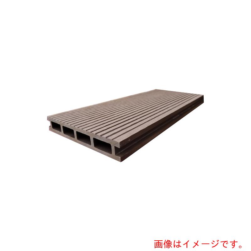 【別途送料あり】サンセルフ（SUNSELF）　ウッドデッキ25mm床板材5本セット　ダークブラウン色　【品番..