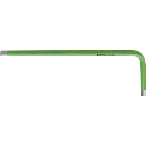 【メール便対応】PB SWISS TOOLS(PBスイスツールズ) 六角棒レンチ(レインボー)黄緑色 【品番:210-2.5RB】