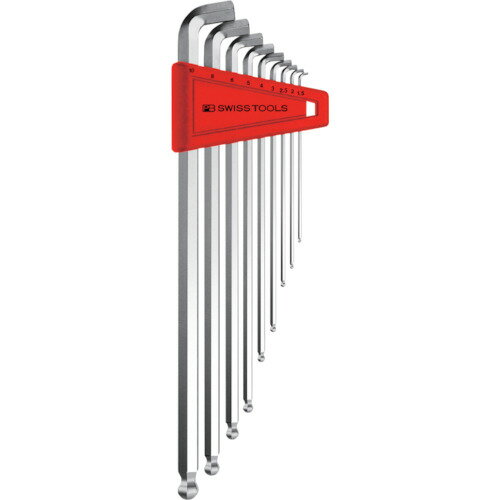 PB SWISS TOOLS(PBスイスツールズ) 2212LH−10 ショートヘッド六角棒レンチセット(パッ 【品番:2212LH-10】