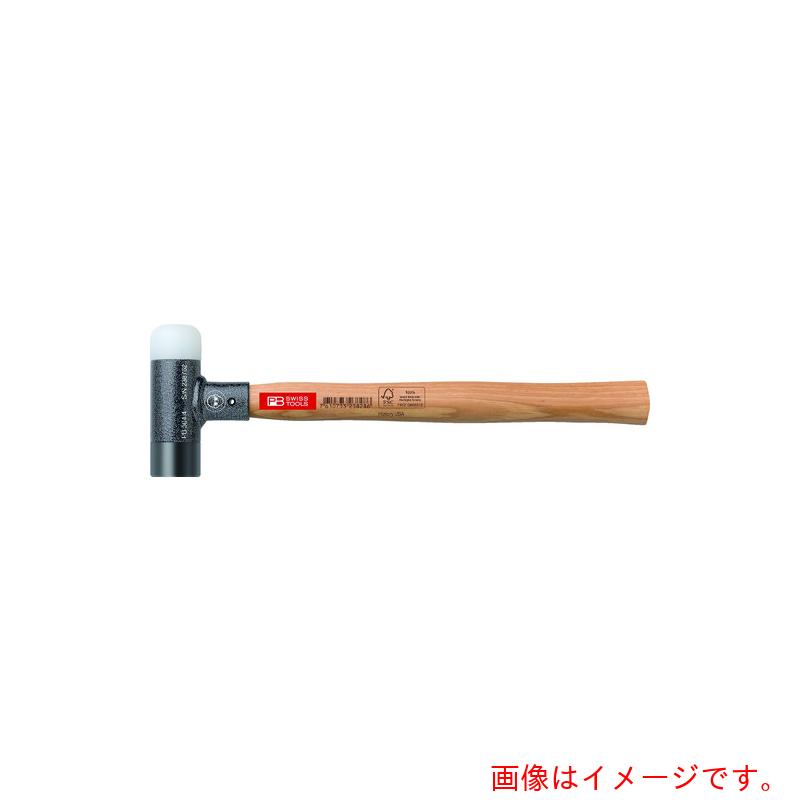 特長 ●内部にディスクが内蔵されたヘッドは、ディスクが反動を打ち消し打撃力だけを伝えます。 ●柔らかく傷つきやすいものから、硬く頑丈なものまで、6本で作業できます。 ●柄はFSC（森林管理協議会）の認証を受けたヒッコリー材 ●ヘッドは頭部にしっかりと固定されていますが、取り替えは簡単にできます。交換の際は300C（平型・スチールインサート付）または305B（丸型）の適合するサイズをお選びください。 ●平型ヘッドにスチールインサート付き。丸型ヘッドはナイロン製。 ●ヘッドセンター：スチール製、溶接。 仕様 ●頭径(mm)：50 ●頭長(mm)：110 ●全長(mm)：385 ●頭部長さ(mm)：110 材質 ●頭部：ポリアミド、スチール ●柄：ヒッコリー 質量・質量単位 ●1140.0g 【メーカー名】PBスイスツールズ社 【メーカー品番】304-6