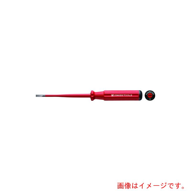 【メール便対応】PB SWISS TOOLS（PBスイスツールズ） スリムマイナスドライバー絶縁 【品番：5100SL-3-100/4】
