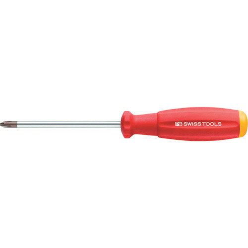 【メール便対応】PB SWISS TOOLS（PBスイスツールズ）　スイスグリップ・プラスドライバー　刃先＋1　全長225　【品番：8190-1-130】