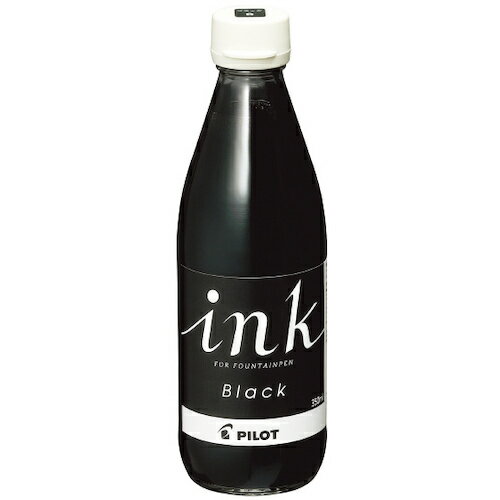 パイロットコーポレーション（PILOT）　万年筆カートリッジ・インキ　一般書記用インキ　ブラック　350ml　【品番：INK350B】