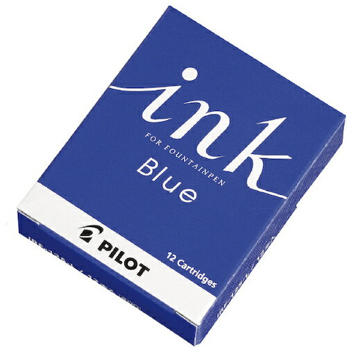 パイロットコーポレーション（PILOT） 万年筆カートリッジ・インキ 12本入 ブルー 【品番：IRF12SL】