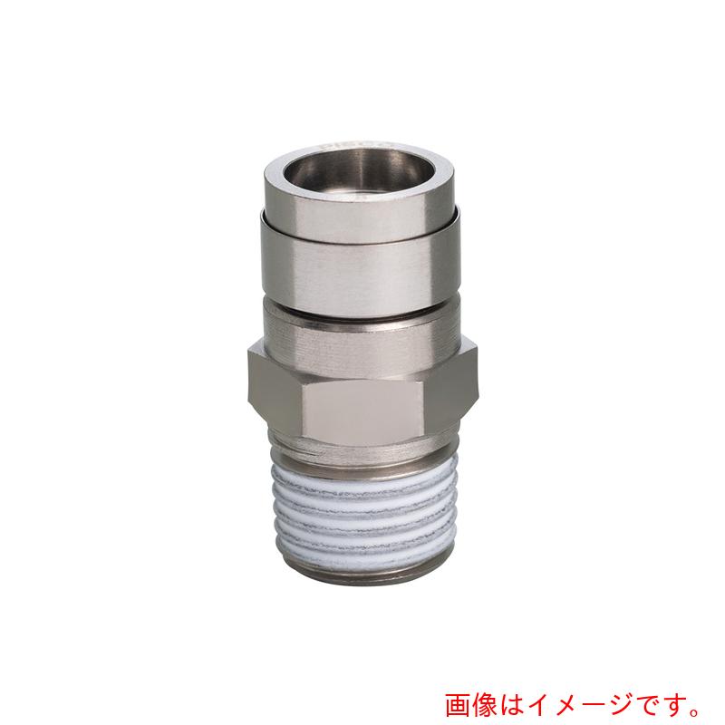 【メール便対応】日本ピスコ（PISCO）　チューブフィッティング　ブラスストレート...