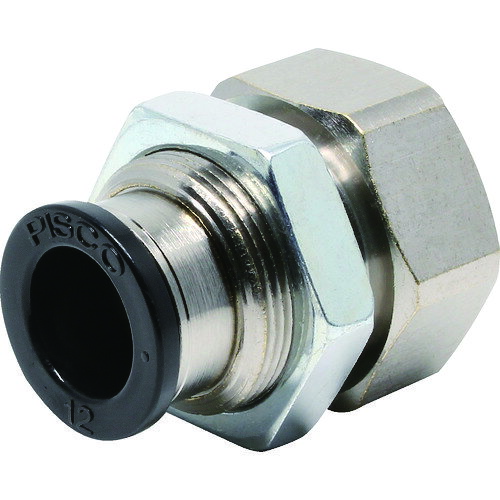 日本ピスコ（PISCO）　メインブロック　エア供給ポート　隔壁レデューサ　【品番：MKR1812】