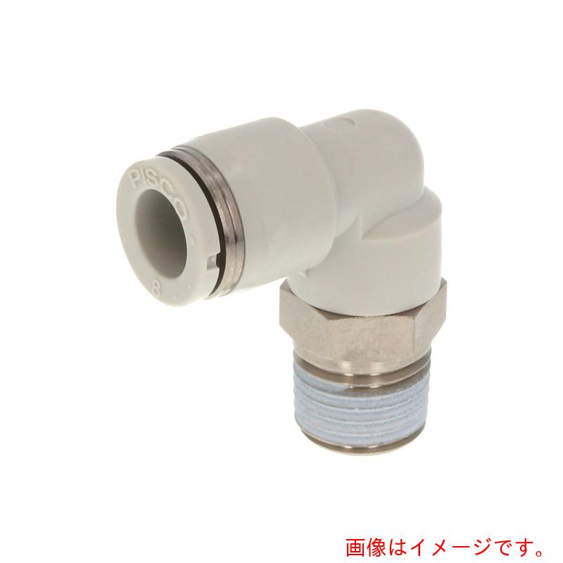 特長 ●RoHS2対応品 ●株式会社日本ピスコ公式サイトにてCADデータを提供しております。 ●あらゆる空気圧配管に対応。 ●チューブの取出角度が自由に。 ●条件により水使用も可能。 ●集中配管が可能。 仕様 ●適合チューブ外径D(mm)：φ16 ●最高使用圧力(MPa)：1.0 ●使用流体：空気、水 ●使用温度範囲(℃)：0〜60(凍結なきこと) ●使用圧力：-100kPa ●形状：エルボ ●色：開放リング：ライトグレー、樹脂本体：ライトグレー ●適用ネジサイズ：R3/8 ●一般配管用ワンタッチ継手 質量・質量単位 ●74.0g 注意事項 ●水使用の際は、サージ圧力を最高使用圧力以下に抑えてご使用ください。 ●異物や汚染物が混入していない日本国内の一般水道水は使用可能です。その他の水を使用の場合は実機評価にてご確認ください。 ●水使用の際は、インサートリング（WR）を必ず使用してください。 【メーカー名】（株）日本ピスコ 【メーカー品番】PL16-03W