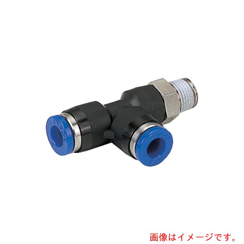 【メール便対応】日本ピスコ（PISCO）　耐腐蝕性SUS303相当継手　ブランチティーチューブ4ネジM6X1　【品番：SPD4-M6】