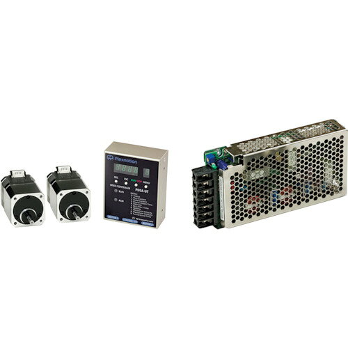 シナノケンシ　ASPINA　2軸同時駆動スピードコントローラ＆ステッピングモータ2台セット　CSA−UTシリー..