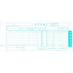 Office Supplies - プラス（PLUS）　JTX　354034）チェ−ンストア伝票　TA用1型　1000組　A280J　【品番：A280J】