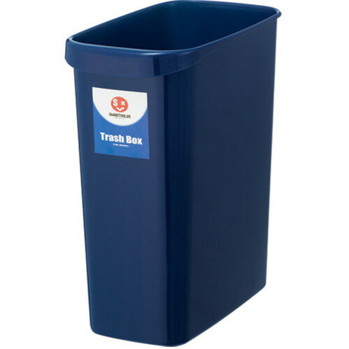 プラス（PLUS）　JTX　830386）持ち手付ゴミ箱角型13L　ブル−　N155JB　【品番：N155J-B】