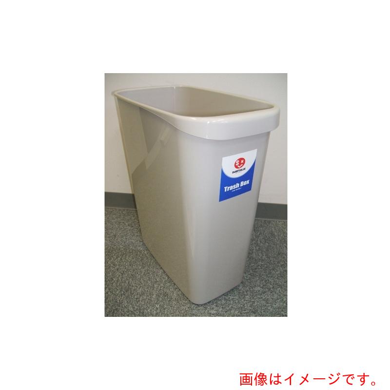 プラス（PLUS）　JTX　830385）持ち手付ゴミ箱角型13L　グレ−　N155JG　【品番：N155J-G】