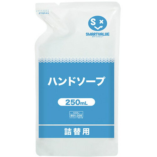 プラス（PLUS）　SV　886638）ハンドソープ　詰替用　250mL　12袋　N206J−12　【品番：N206J-12】