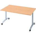 【別途送料あり】プラス（PLUS）　677728）ロンナ　会議テーブル　NN−1209TKR　WM／M4　【品番：NN-1209TKR WM/M4】