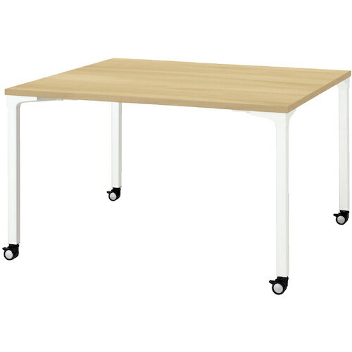 【別途送料あり】プラス（PLUS）　679354）ロンナ会議テーブル　NN−1212PKS　LW／W4　【品番：NN-1212PKS LW/W4】