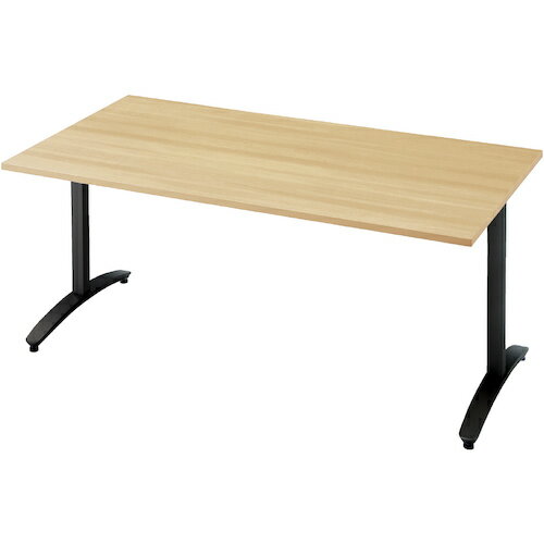 【別途送料あり】プラス（PLUS）　679408）ロンナ会議テーブル　NN−1509TAR　LW／BK　【品番：NN-1509T..
