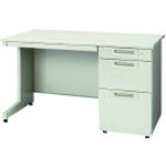 【別途送料あり】プラス（PLUS）　365134）片袖机　RJ−127D−3　LGY　エルグレー　引出D　【品番：RJ-127D-3 LGY】