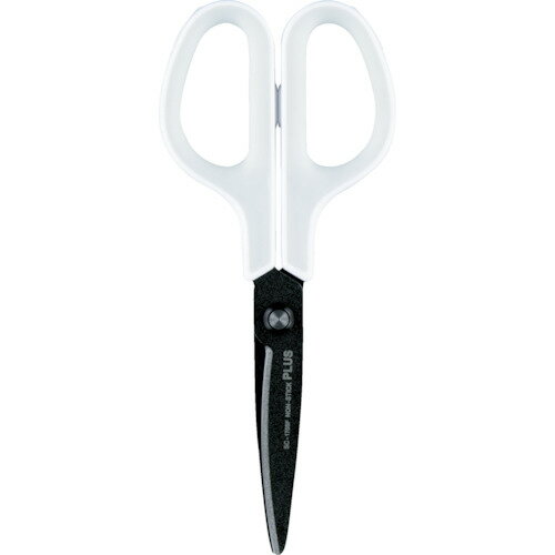 Scissors - 【メール便対応】プラス（PLUS）　34515）フィットカットカーブSC−175SF　白×灰　【品番：SC-175SF WH/GY】