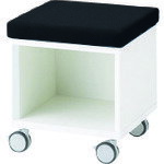 プラス（PLUS）　632162）SQ　スツールワゴン　SQ−044SW　BK／W4　【品番：SQ-044SW BK/W4】