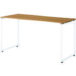 【別途送料あり】プラス（PLUS）　632129）SQ　デスク（配線口無）SQ−147H　T2／W4　【品番：SQ-147H T2/W4】