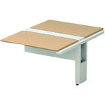 【別途送料あり】プラス（PLUS）　688063）両面デスク　増連セット　ST−107SHN−J　WM／W4　【品番：ST-107SHN-J WM/W4】