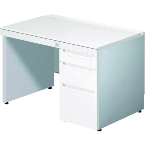 【法人限定】プラス（PLUS）　673104）ステージオ　片袖机　ST−127L−P4　WS／M4　【品番：ST-127L-P4 WS/M4】