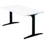 【別途送料あり】プラス（PLUS）　623532）ステージオ　会議テーブル　ST−140TR　W4／BK　【品番：ST-140TR W4/BK】