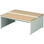 【別途送料あり】プラス（PLUS）　688009）両面デスク　ベースセット　ST−187SH−B　WM／W4　【品番：ST..