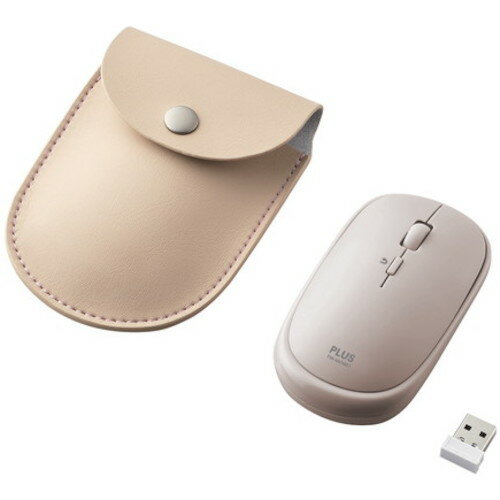 プラス（PLUS）　428831）薄型持ちハコビマウス　TW−MO001GY　【品番：TW-MO001GY】
