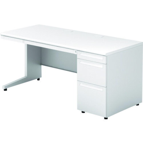 【別途送料あり】プラス（PLUS）　669596）US　片袖机　US−NS167D−3　WS／W4　【品番：US-NS167D-3 WS/W4】