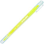 【メール便対応】プラス（PLUS）　JTX　330481）蛍光ツインマ−カ−　黄10本H023J−YL−10　【品番：H023J-YL-10】