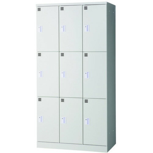 【別途送料あり】プラス（PLUS）　JTX　ロッカー　205784　JT2−L9K−AJ　9人用　アジャスター付　【品番：JT2-L9K-AJ】(3.0)