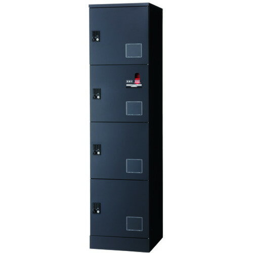 【別途送料あり】プラス（PLUS）　JTX　宅配用ロッカー　205933　JTB2−14ST　小4段ハイ受領付　【品番..