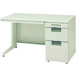 【別途送料あり】プラス（PLUS）　620455）LX−2　片袖机　L2−127S−3　LGY／LGY　【品番：L2-127S-3 L/L】