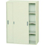 【別途送料あり】プラス（PLUS）　635942）LX−5　引違い保管庫　L5−G120S　LGY　【品番：L5-G120S LGY】